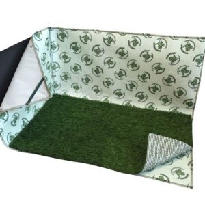 Indoor Turf Dog Potty KIT™ System Connectable 16" x 24" with PoochGuard™